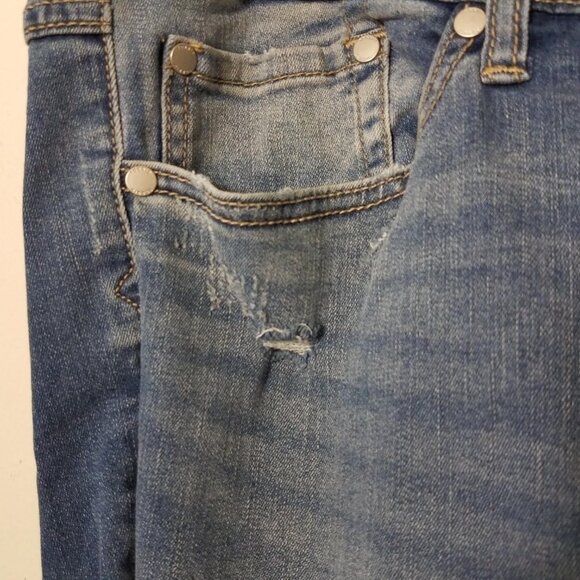 Torrid Jeans Womens 24R Blue Luxe Slim Boot Typhoon Super Stretch Denim 13743485 - Picture 7 of 9